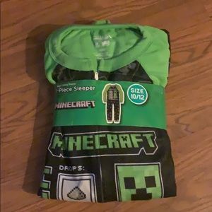 1 Piece Minecraft pajama sleeper